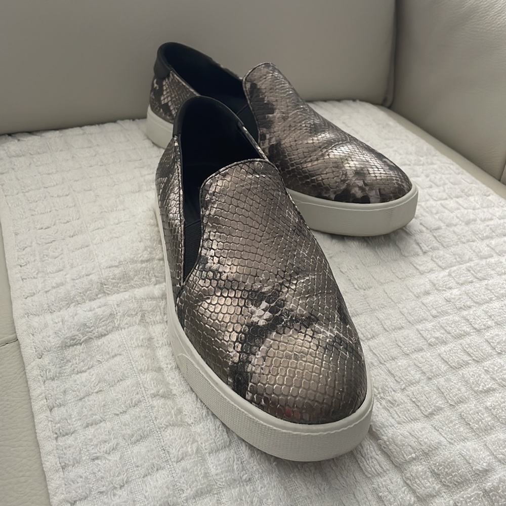 Cole Haan Grandpro Spectator 2.0 Slip-on In Sparkle Snake Print Leather